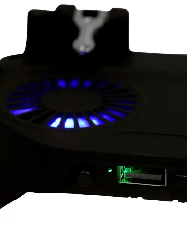 Геймпад для телефона с кулером и аккумулятором 5000 mAh, с подсветкой, 2 режима охлаждения