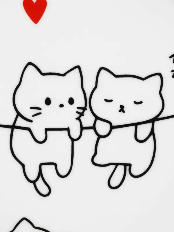 Тарелка керамическая &laquo;Держись лапками за счастье&raquo;, 20 см