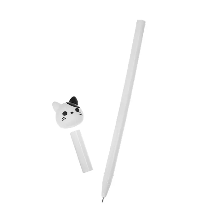 Ручка-прикол Calligrata &laquo;Котик/Лапка&raquo;, синий стержень, гелевая, МИКС