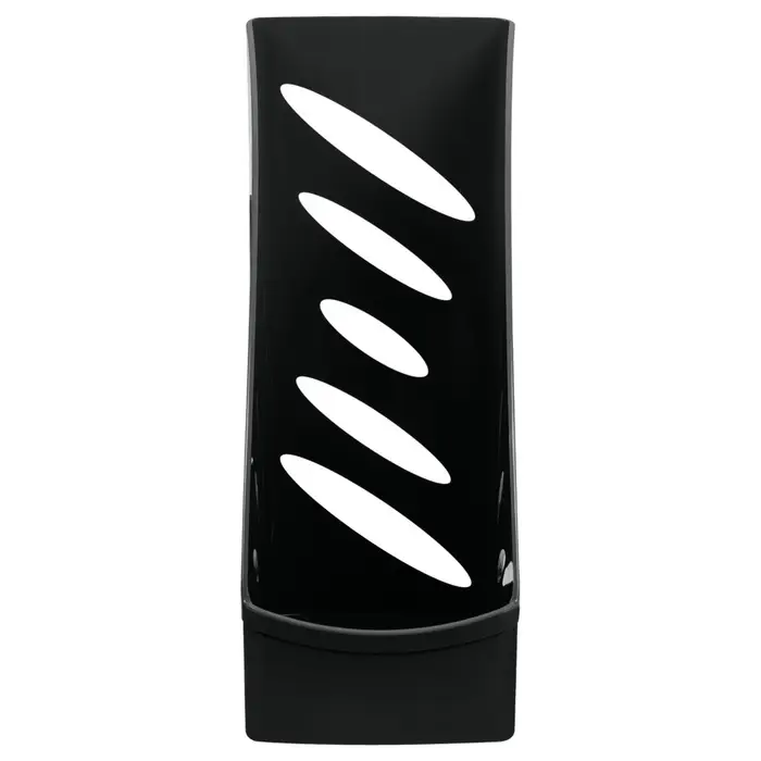 Лоток для бумаг Стамм &laquo;Тропик&raquo;, А4, вертикальный, 1 отделение, чёрный, ширина 110 мм