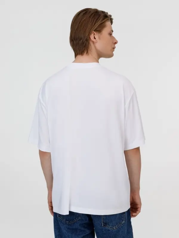 Футболка из бифлекса Morfiss, белая, размер XS/S Футболка из бифлекса Morfiss, белая, размер XS/S