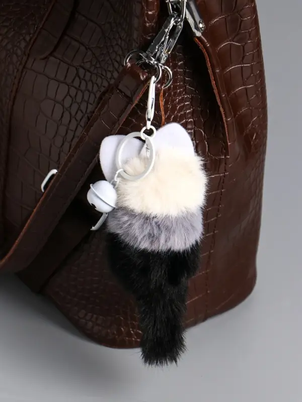 Пушистик на кольце "Три кота" 17х7,5х5 см