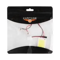 Автомобильная лампа светодиодная, 12 В, 24 SMD, два переходника, свет белый