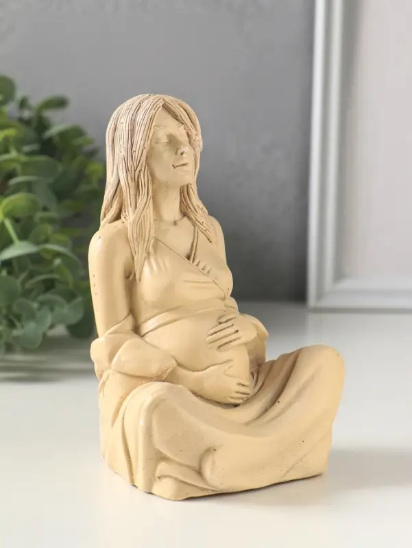 Фигурка &laquo;В ожидании чуда&raquo;, 14&times;8&times;9 см, слоновая кость