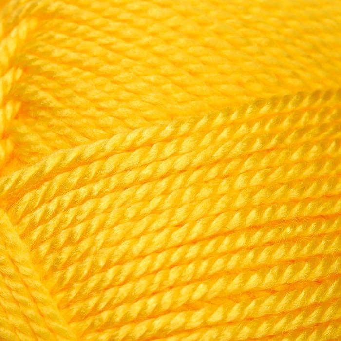 Пряжа "Extra" 100% акрил 220м/100гр (216 жёлтый)