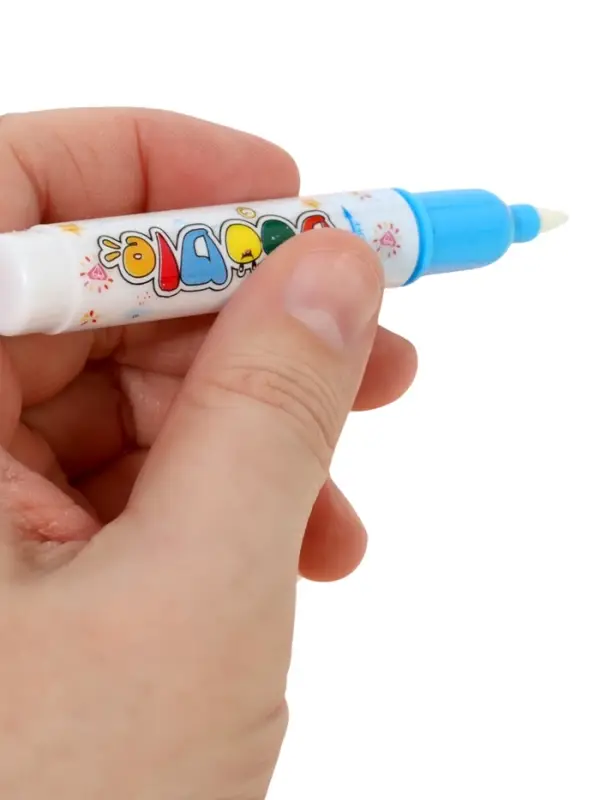 Коврик для рисования водой "Зверята" 2 маркера