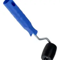 Валик прижимной ТУНДРА, &laquo;бочка&raquo;, пластик, 45 мм