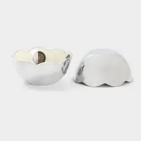 Менажница на подносе &laquo;Винтаж&raquo;, набор 2 шт., 10&times;10&times;5.5 см, алюминий