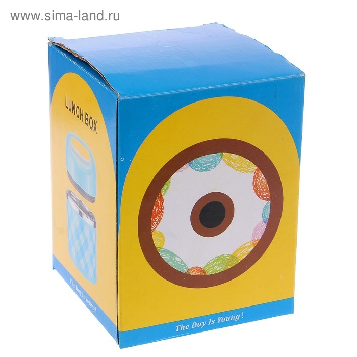 Ланч бокс, контейнер для еды, 630 мл, 11 х 15 см