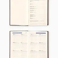 Ежедневник недатированный, А5, 160 л., твёрдая обложка, кожзам &laquo;Золотой учитель&raquo;