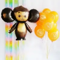 Воздушный шар фольгированный 46" &laquo;Чебурашка&raquo;, фигура