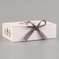 Коробка подарочная самосборная &laquo;Для моей крыски, с любовью&raquo;, 16.5&times;12&times;5 см, с лентой