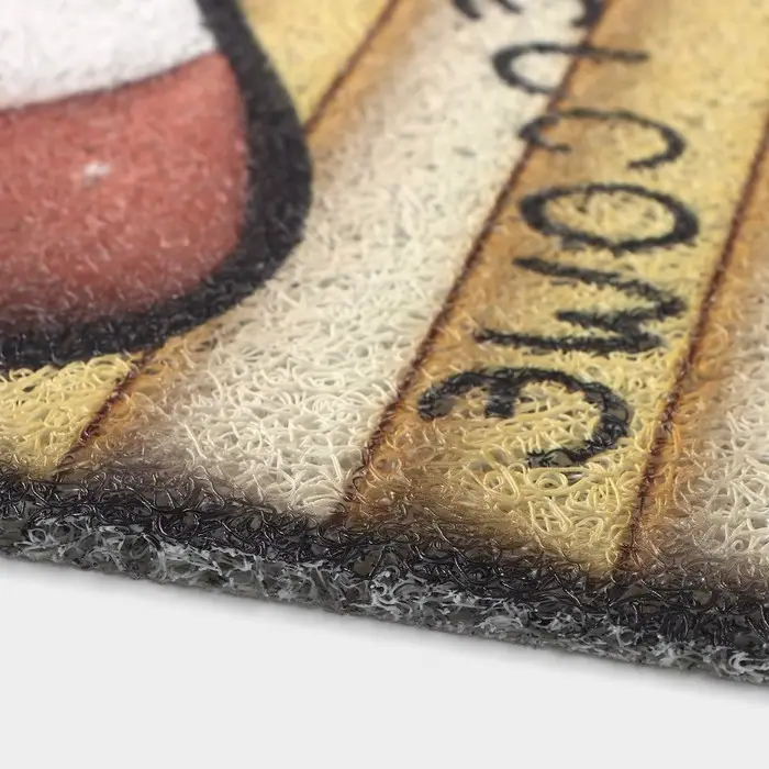 Коврик придверный Доляна &laquo;Котик&raquo;, ПВХ, 40&times;60 см