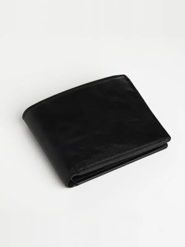 Портмоне мужское &laquo;Сайф&raquo;, без застёжки, отдел для карт, монет, чёрное