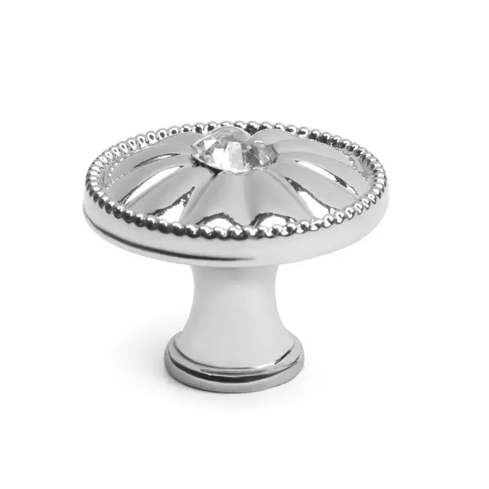 Ручка кнопка ТУНДРА РК116GP, цвет хром Ручка кнопка ТУНДРА РК116GP, цвет хром