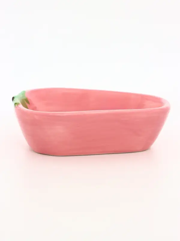 Миска для грызунов &laquo;Клубника&raquo;, 10&times;11&times;4 см, керамика