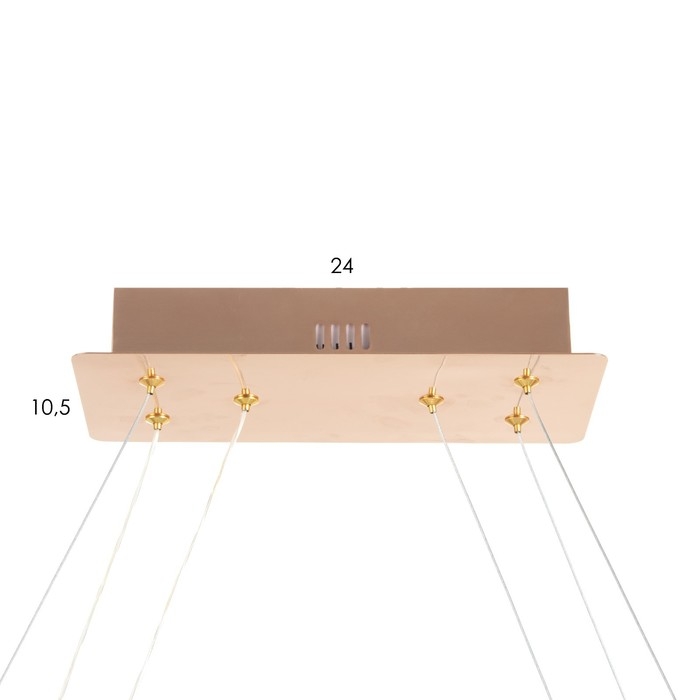 Светильник Светильник "Слинт" LED 146Вт золото 101х29х40-190 см BayerLux
