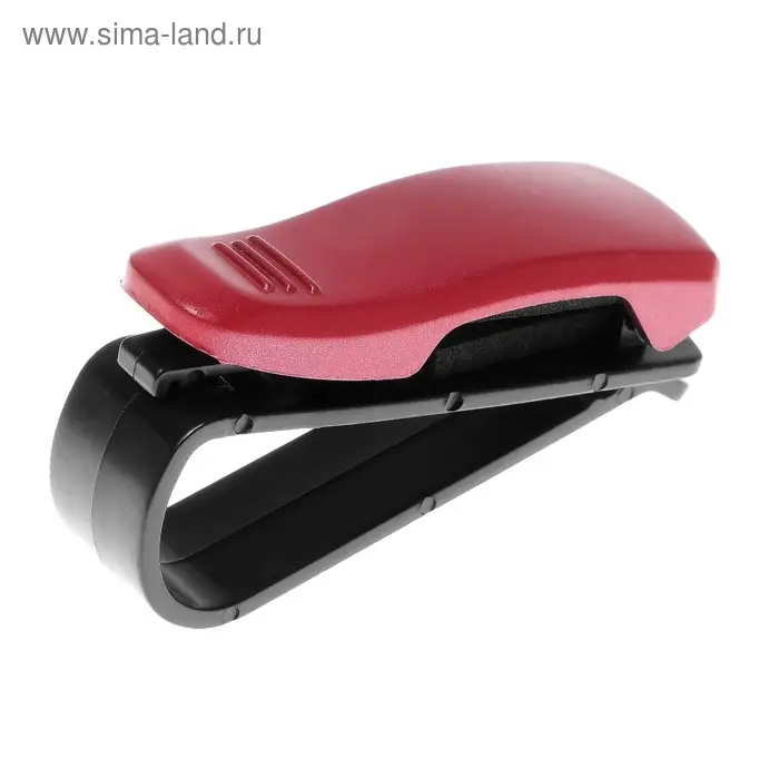 Держатель для очков TORSO, зажим, красный Держатель для очков TORSO, зажим, красный