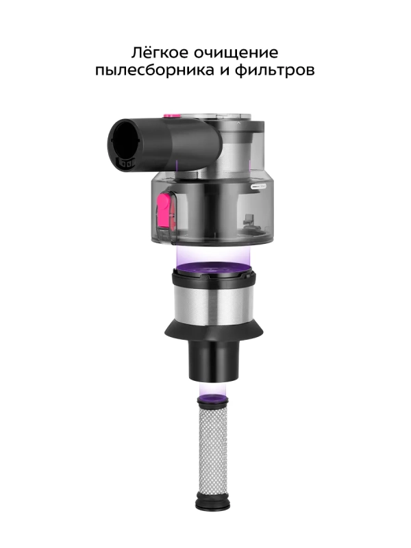 Вертикальный беспроводной пылесос КТ-5388 - 300 Вт