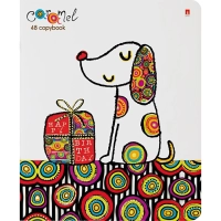 Тетрадь общая А5 ,48л, клетка,скрепка, КАРАМЕЛЬ NEW, 5 шт в уп,7-48-541/5