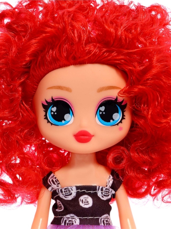 Кукла «Кудряшка Лина», красный Кукла «Кудряшка Лина», красный