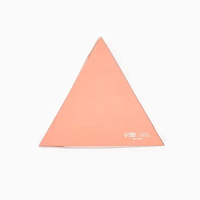 Коробка для кондитерских изделий с пластиковой крышкой «Только для тебя», 18 х 3 см