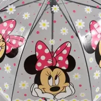 Зонт прозрачный купол &laquo;Цветочки&raquo;, d=76см