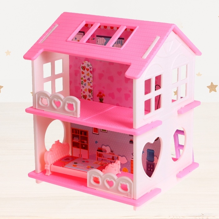 Дом для кукол «Мой милый дом» с куклой, мебелью и аксессуарами Дом для кукол «Мой милый дом» с куклой, мебелью и аксессуарами