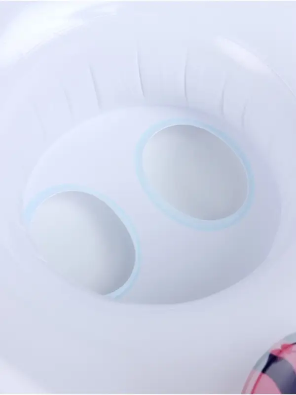 Круг для плавания &laquo;Единорог&raquo;, надувной, d=65 см, от 3 лет, с ручками, с сиденьем, белый