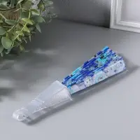 Веер складной пластик &laquo;Глаза от сглаза&raquo;, блеск, 23 см