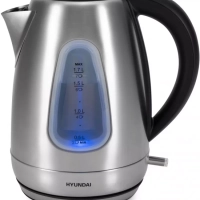 Чайник HYK-S7407 1,7л 2200Вт серебристый (металл)