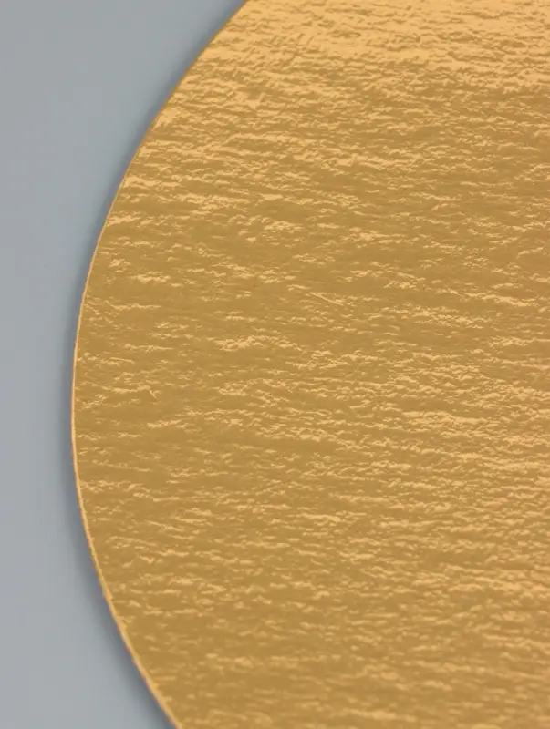 Подложка 26 см, для торта, золото-серебро,0.8 мм