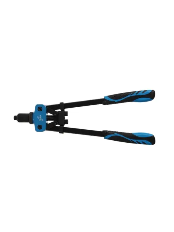 Заклепочник ТУНДРА, 360 мм, двуручный, заклепки 2.4 - 3.2 - 4 - 4.8 - 6.4 мм