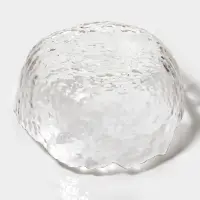 Миска Magistro &laquo;Вулкан&raquo;, 400 мл, 13.5&times;13.5&times;6 см, стекло, прозрачная