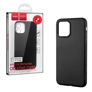 Чехол для iPhone 12 Mini TPU черный Creative Case HOCO