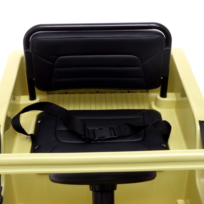 Электромобиль «Джип», кожаное сидение, EVA колеса, цвет зелёный Электромобиль «Джип», кожаное сидение, EVA колеса, цвет зелёный