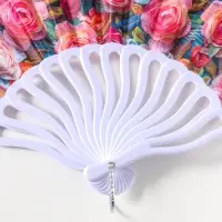 Веер складной &laquo;Россыпь роз&raquo;, 22.5 см