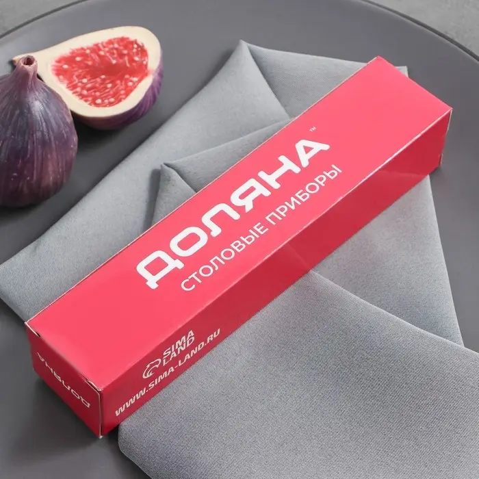 Ложка столовая Доляна «Соня», длина 17.5 см, толщина 1.2 мм Ложка столовая Доляна «Соня», длина 17.5 см, толщина 1.2 мм