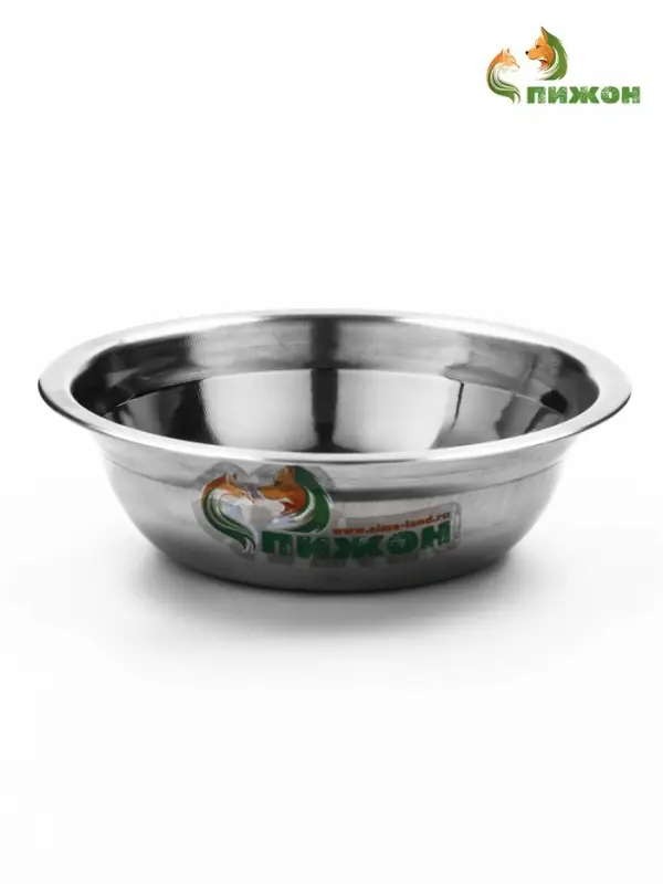 Миска эконом, 400 мл, 15&times;4.5 см, металл