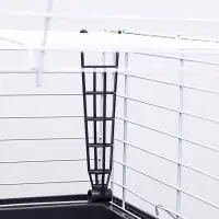 Клетка для грызунов &laquo;Пижон&raquo; №1 складная, 58&times;40&times;34 см, миска, 2 кормушки, серая