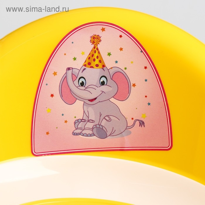 Горшок детский антискользящий «Бэйби-Комфорт» с крышкой, съёмная чаша, цвет жёлтый Горшок детский антискользящий «Бэйби-Комфорт» с крышкой, съёмная чаша, цвет жёлтый