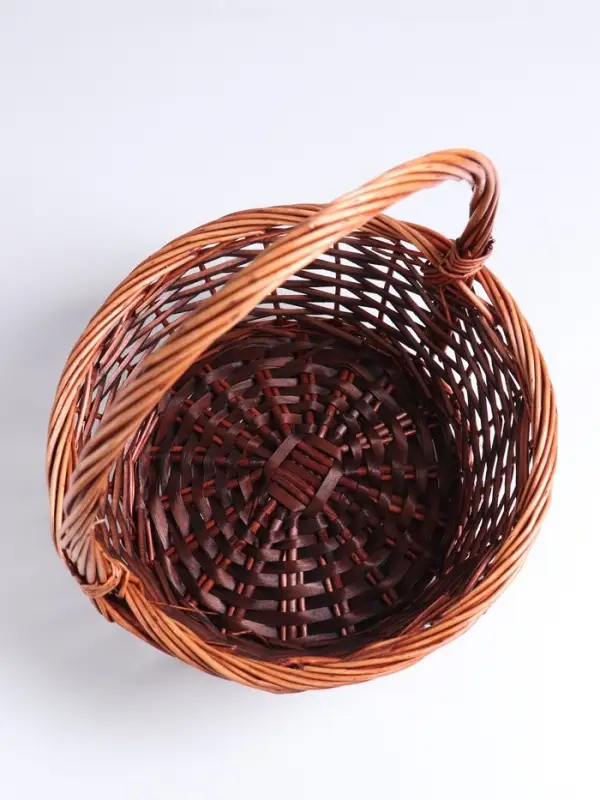 Набор корзин плетёных 3 шт., 48&times;18&times;44/40&times;16&times;39/33&times;14&times;34 см, ива