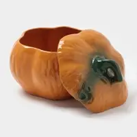 Горшок для запекания Борисовская керамика &laquo;Тыква&raquo;, 2.4 л, оранжевый