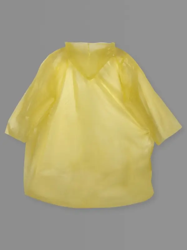 Дождевик детский &laquo;Непромокайка&raquo;, рост 110-140, полиэтилен 15 г, жёлтый