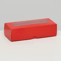 Коробка для 3 конфеты, 13.7×5.5×3.5 см