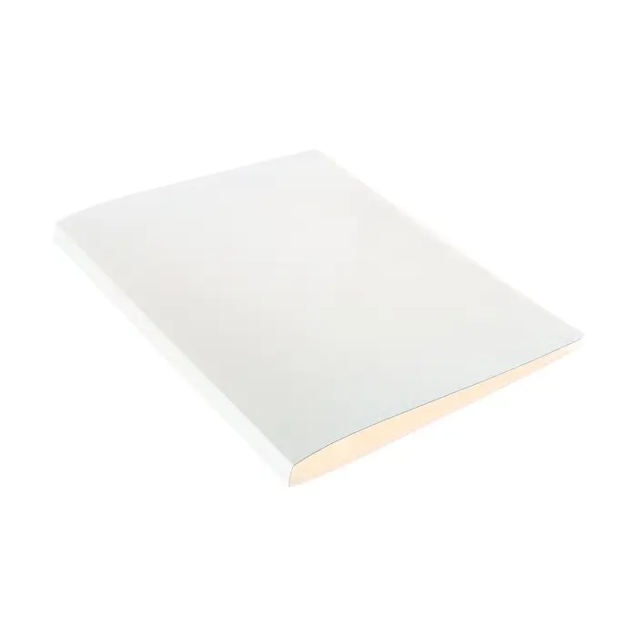 Папка с 20 вкладышами А4, 500 мкм, Calligrata, текстура &laquo;песок&raquo;, белая