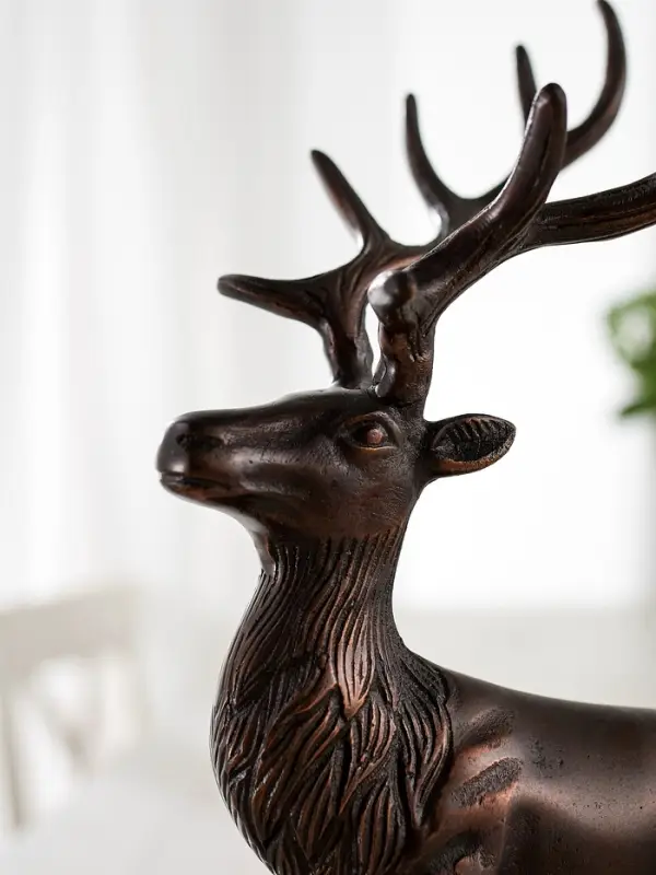 Сувенир &laquo;Олень&raquo;, 17&times;16&times;34 см, алюминий