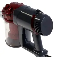 Пылесос Sakura SA-8322R, вертикальный, 800 Вт, 1 л, 79 дБ, шнур 4 м, 4 насадки, красный, серый