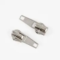 Бегунок автоматический для молнии &laquo;Спираль&raquo;, №5, 10 шт., цвет никель