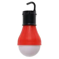 Фонарь кемпинговый, 60 Лм, 3 режима, от батареек 3&times;ААА, 11&times;5 см, красный